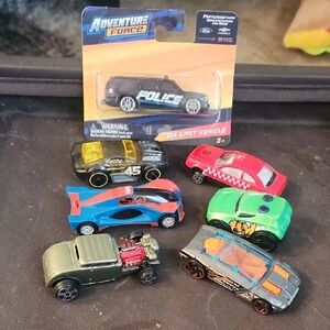 Multiples Adventure Force Die-Cast Cars Set - Blue, Red, Green